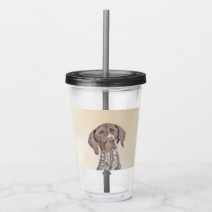 Vaso Acrílico Pintura de puntero de cortometraje alemán - Arte d