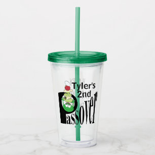 Vaso Acrílico Placa de asiento de 16 oz de espuma acrílica de l