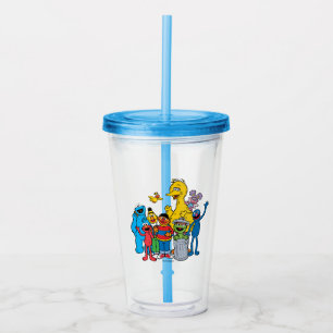 Vaso Acrílico Plaza Sésamo