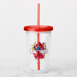 Vaso Acrílico Poder Chica milagroso