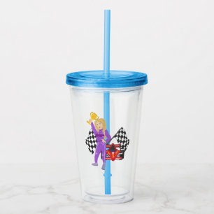 Vaso Acrílico Pollo de Indycar Race