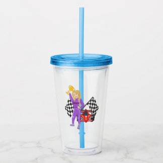 Vaso Acrílico Pollo de Indycar Race