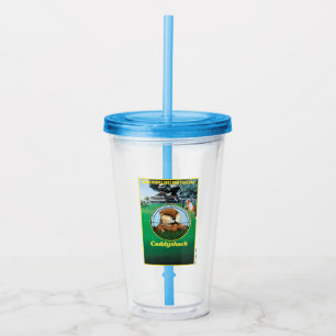Vaso Acrílico Poster Caddyshack