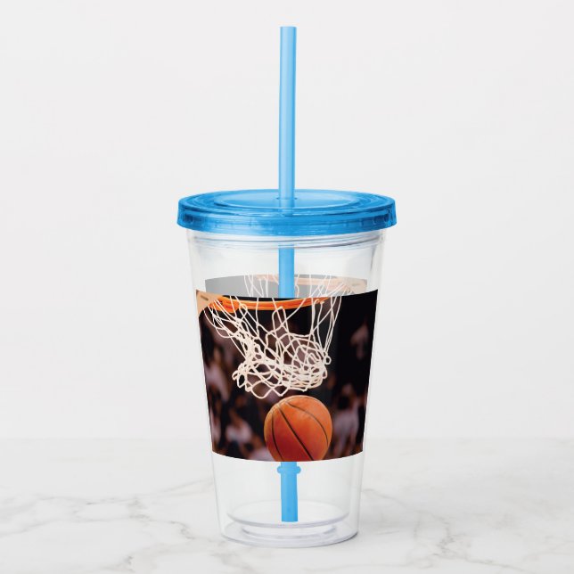 Vaso Acrílico Puntuación de baloncesto (Anverso)