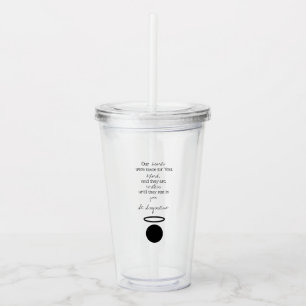 Vaso Acrílico Quita de San Agustín