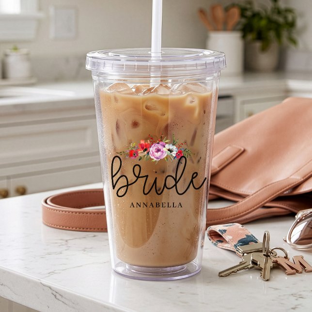 Vaso Acrílico Ramo de Novia (Subido por el creador)