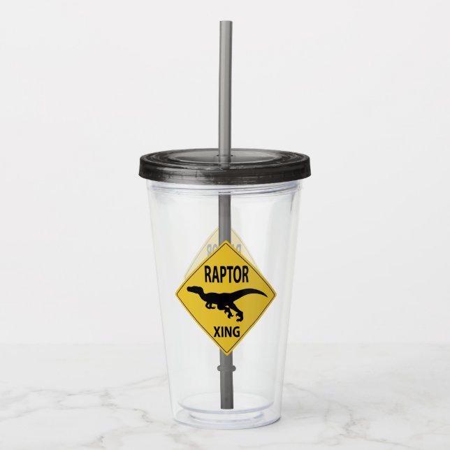 Vaso Acrílico Raptor XING (Anverso)