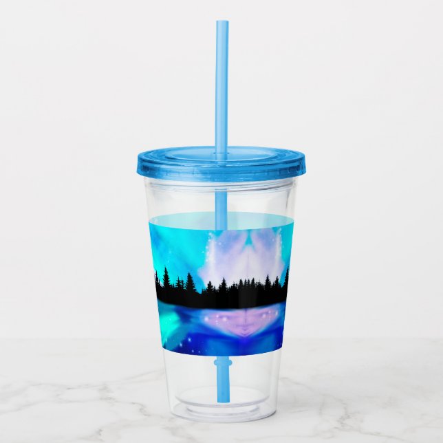 Vaso Acrílico Reflexiones de Daybreak (Anverso)