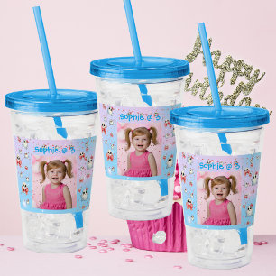 Vaso Acrílico Regalo de cumpleaños de Tumbler Acrílico de Espíri