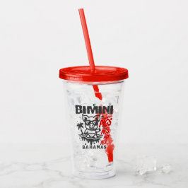 Vaso Acrílico Regalo de souvenirs de Bahamas: Bimini Bahamas