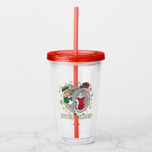 Vaso Acrílico Regalo de Tom y Jerry Surprise