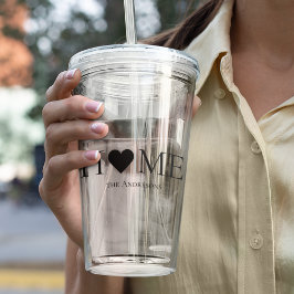 Vaso Acrílico Regalo moderno minimalista de la familia residenci