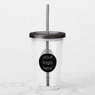 Vaso Acrílico Regalos de clientes con el logotipo de la empresa 