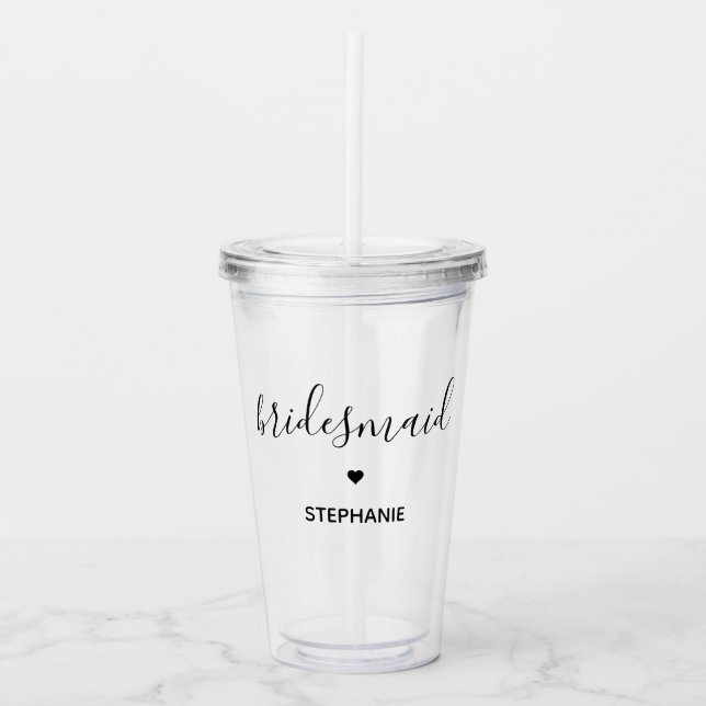 Vaso Acrílico Regalos personalizados Minimalistas de Personaliza (Anverso)