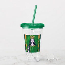 Vaso Acrílico Reina de San Patricio