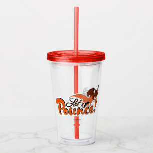 Vaso Acrílico Rena Rouge Vamos a saltar