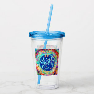 Vaso Acrílico Renacimiento "Inespiritividad" Tumbler acrílico