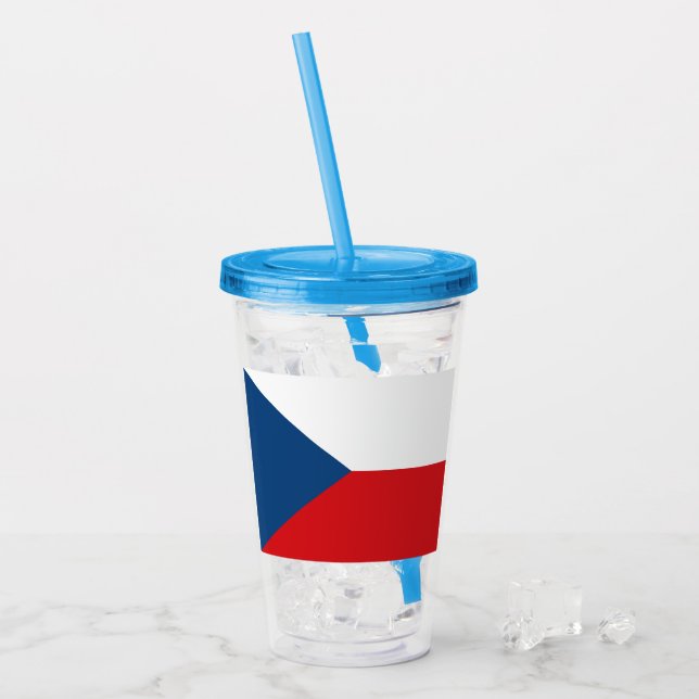 Vaso Acrílico República Checa (Anverso (hielo))