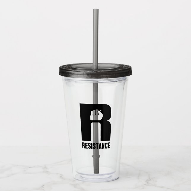 Vaso Acrílico Resistencia (Anverso)