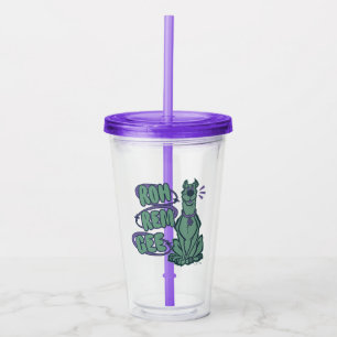 Vaso Acrílico Retro Scooby "OMG"