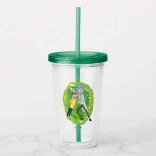 Vaso Acrílico RIQUEZA Y MORTY™  Mira Eso