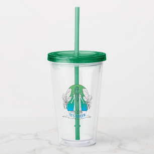 Vaso Acrílico RIQUEZA Y MORTY™ Sí Reina