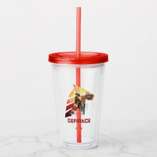 Vaso Acrílico RIQUEZA Y MORTY™ Tripulación de desfiance espa