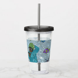 Vaso Acrílico Rocker Boy Glass