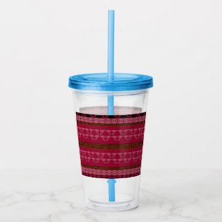 Vaso Acrílico Rosas Roseheads