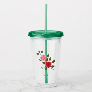 Vaso Acrílico Roses