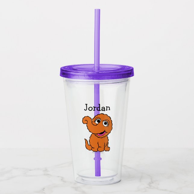Vaso Acrílico S es para Snuffleupagus | Añadir su nombre (Anverso)