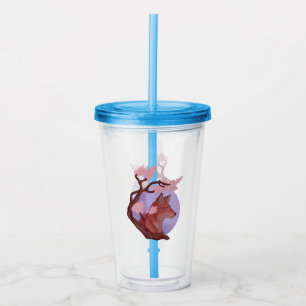 Vaso Acrílico Sakura Fox