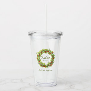 Vaso Acrílico Salad Bliss