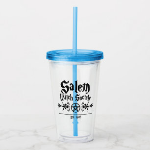 Vaso Acrílico Salem Witch Society Acryler Tumbler