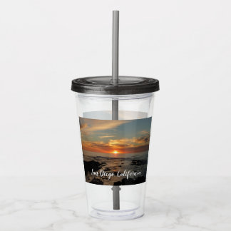 Vaso Acrílico San Diego Sunset II