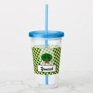 Vaso Acrílico sandía furiosa por Kenneth Yoncich