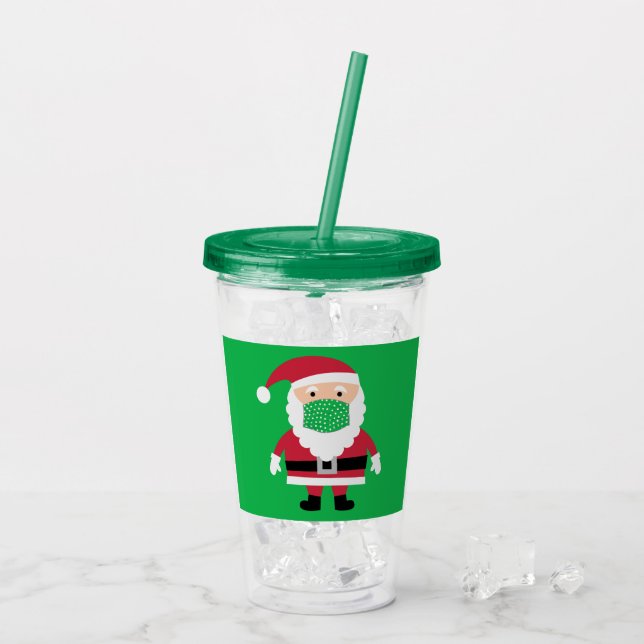 Vaso Acrílico Santa María (Reverso (hielo))