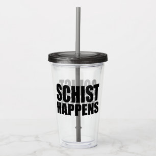 Vaso Acrílico Schist Happens- Geología