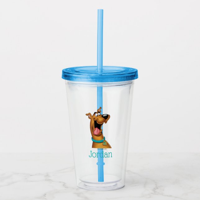 Vaso Acrílico Scooby-Doo Cara emocionada (Anverso)