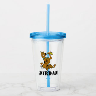 Vaso Acrílico Scooby-Doo Con Pizza Slice