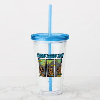 Vaso Acrílico Scooby-Doo ¿Dónde Están Los Paneles De Cómic?