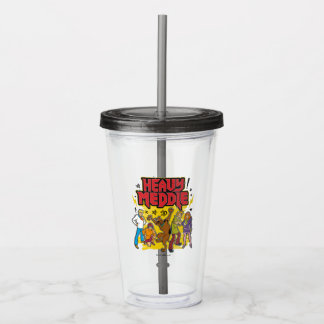 Vaso Acrílico Scooby-Doo | Gráfico "Heavy Meddle"