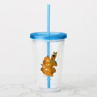 Vaso Acrílico Scooby-Doo | Halloween Jack-O-Lantern