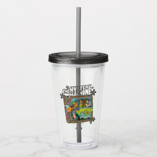 Vaso Acrílico Scooby-Doo | "It's Lit" Mystery Machine Graphic