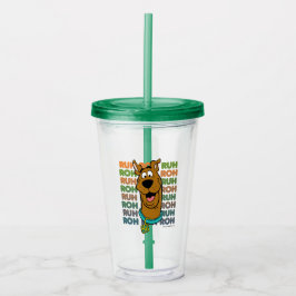 Vaso Acrílico Scooby-Doo Ruh Roh