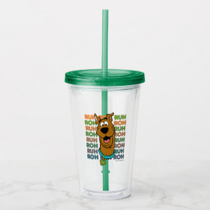 Vaso Acrílico Scooby-Doo Ruh Roh