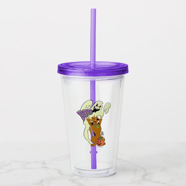 Vaso Acrílico Scooby-Doo | Scooby-Doo Boo (Anverso)