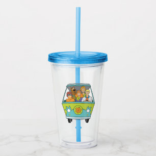 Vaso Acrílico Scooby-Doo y la máquina del misterio de la