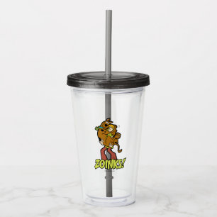 Vaso Acrílico ¡Scooby-Doo y Zoinks lanudo!
