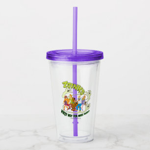 Vaso Acrílico Scooby-Doo Zoinks for More Candy?
